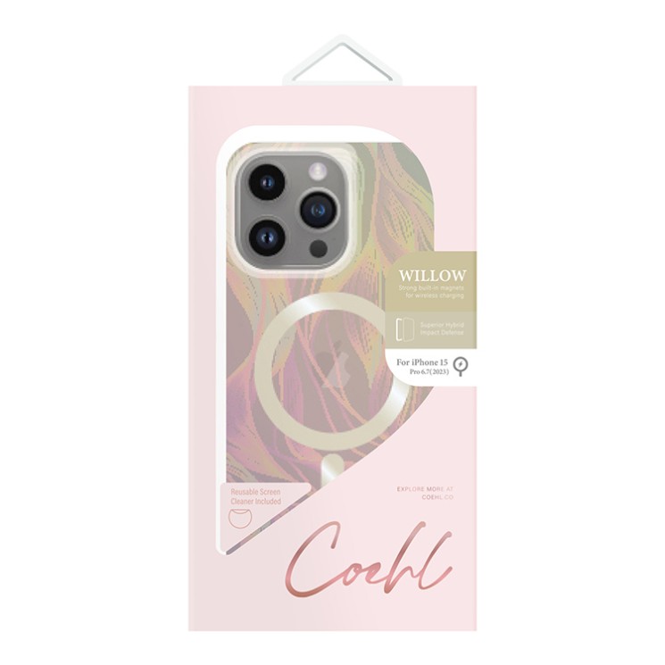Husa Uniq Coehl Willow Magnetic Charging iPhone 15 Pro Max 6.7\' - 2 | YEO